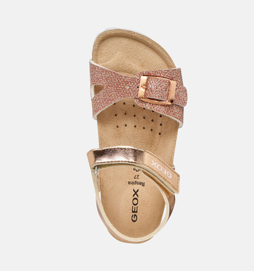 Geox Adriel Ros&eacute; Gouden Sandalen voor meisjes (368877)