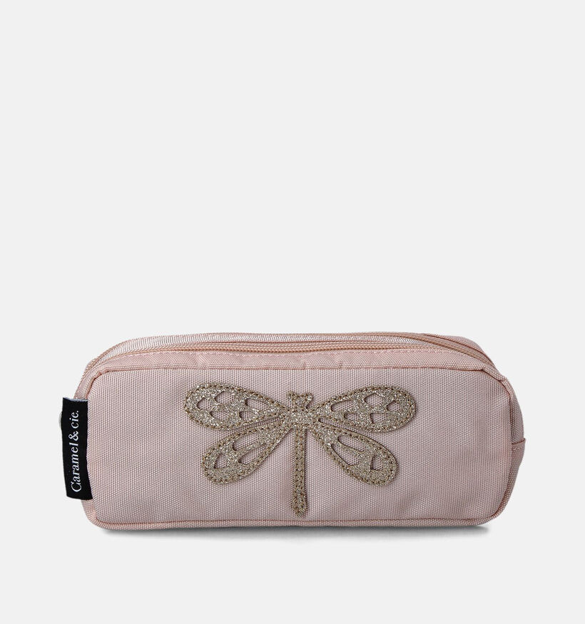 Caramel & cie. Pink Liberty Trousse en Rose pour filles (373728)