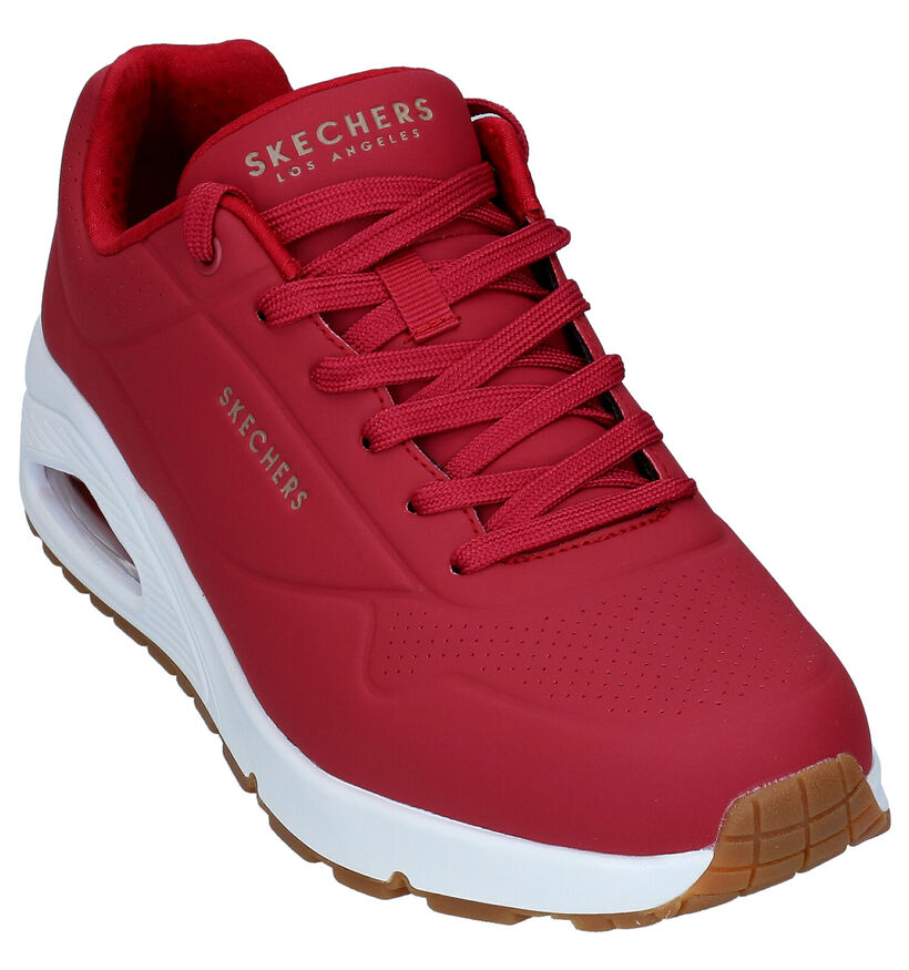 Skechers Uno Stand On Air Zwarte Sneakers voor heren (334160)