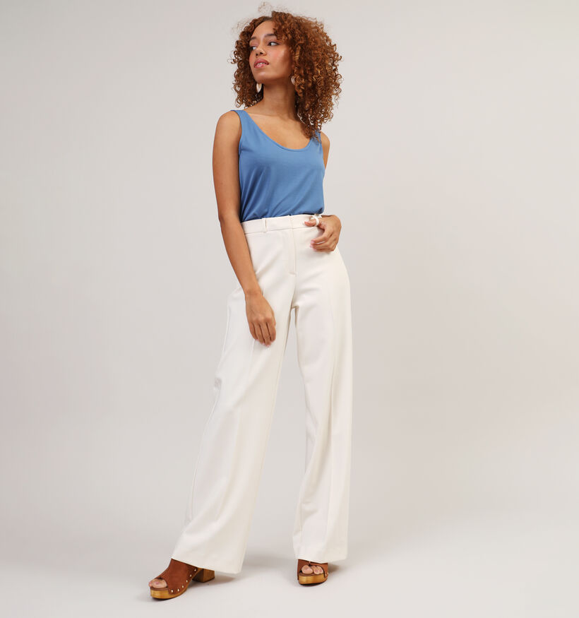 comma Pantalon classique en Écru pour femmes (327328)