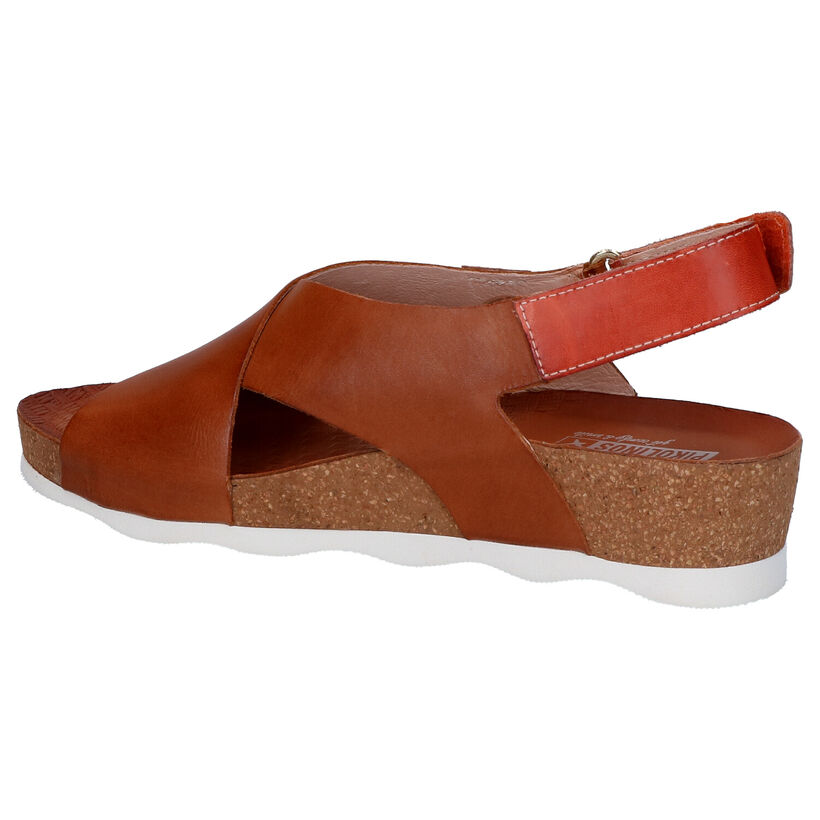 Pikolinos Mahon Cognac Sandalen voor dames (339571)