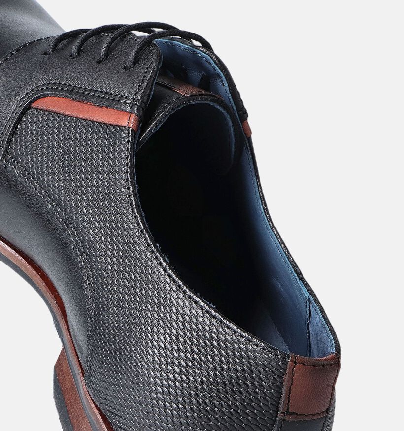 Berkelmans Sameiro Chaussures classiques en Noir pour hommes (363828) - pour semelles orthopédiques
