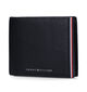 Tommy Hilfiger Corporate Portefeuille en Noir en cuir (327729)