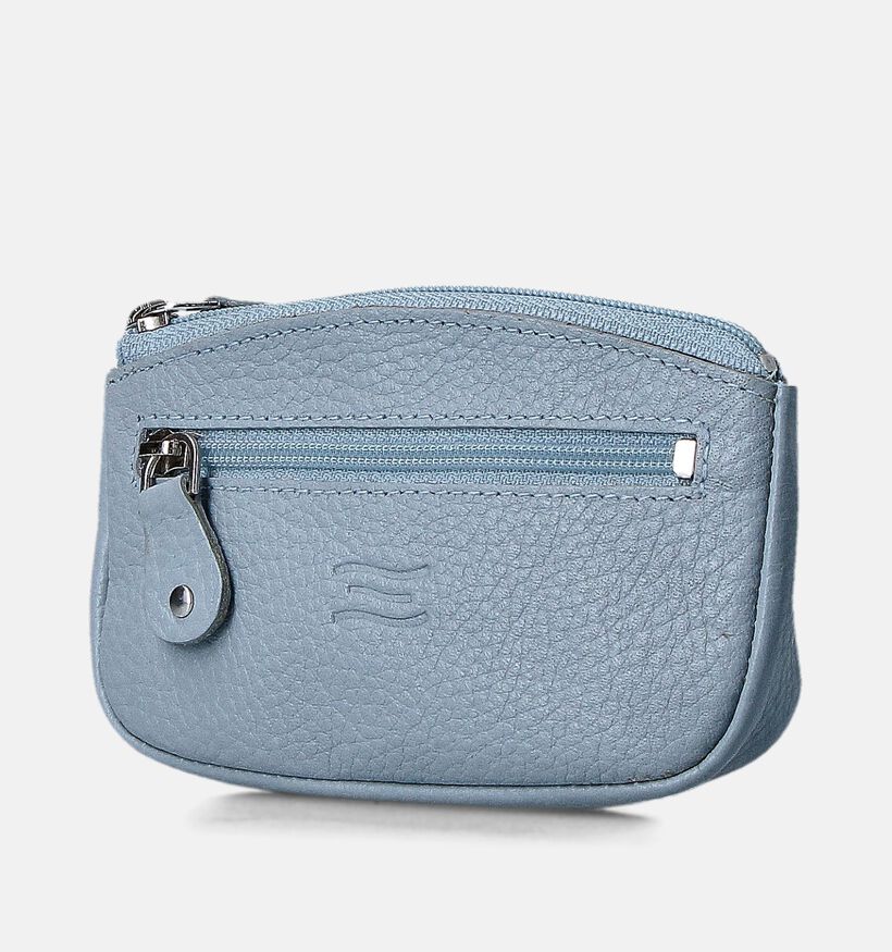Crinkles Blauwe Geldbeugel voor dames, heren (358099)