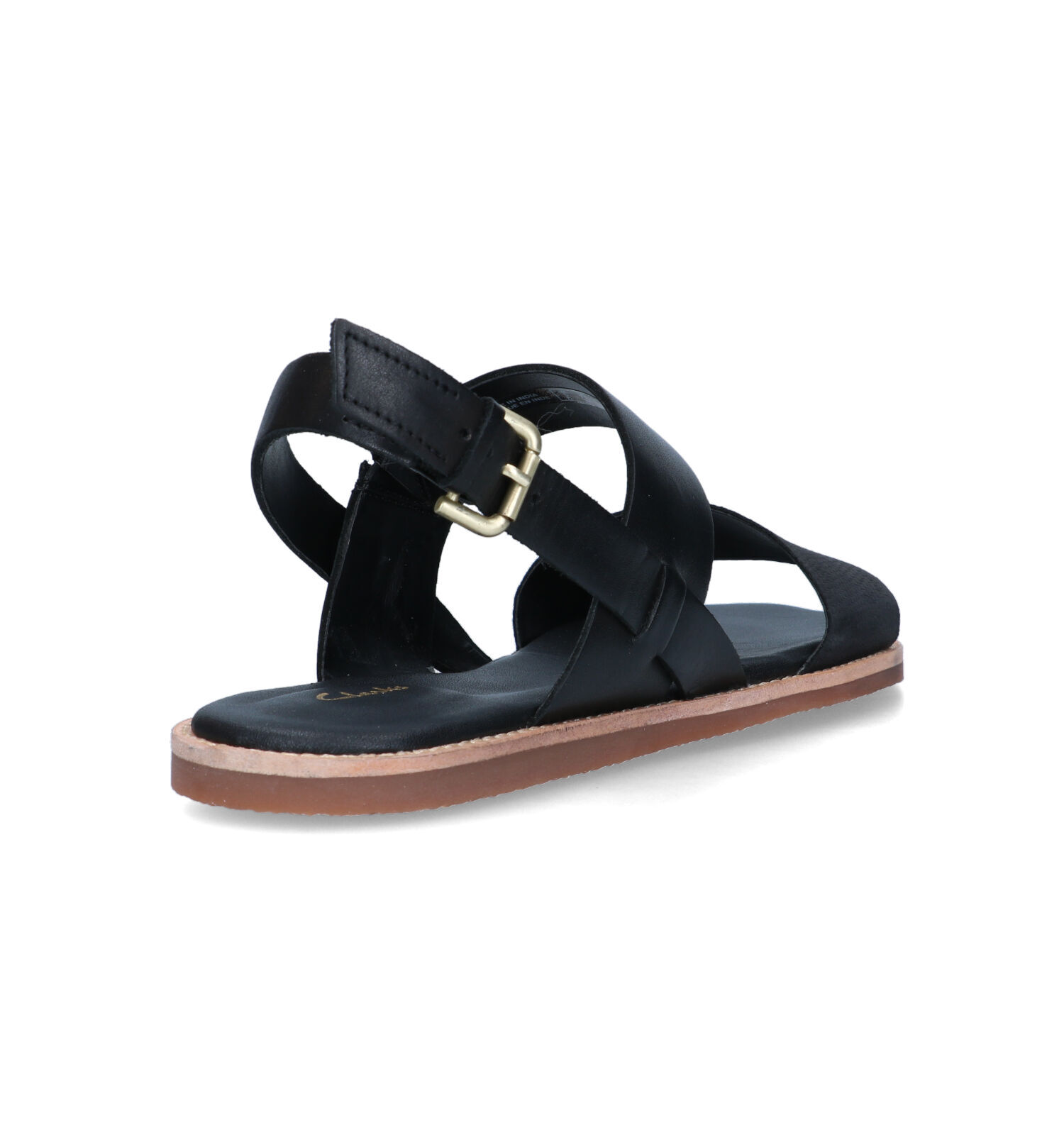 Clarks Karsea Strap Zwarte Sandalen Dames Sandalen Online op