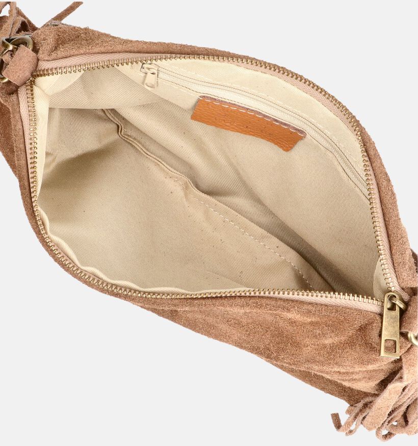 Via Limone Taupe Schoudertas voor dames (385041)