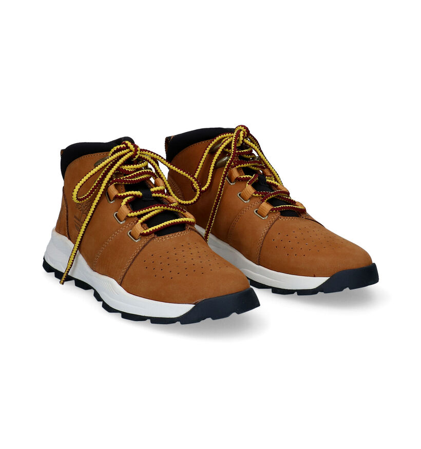 Timberland Brooklyn City Cognac Bottines in nubuck (293801)