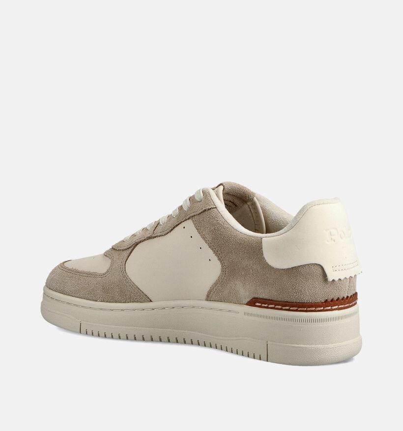 Polo Ralph Lauren Mastercourt Chaussures plates en Blanc pour hommes (369550) - pour semelles orthop&eacute;diques