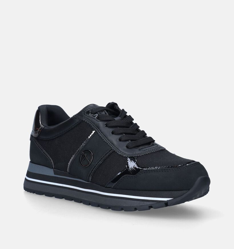 Tamaris Zwarte Sneakers voor dames (344620) - geschikt voor steunzolen