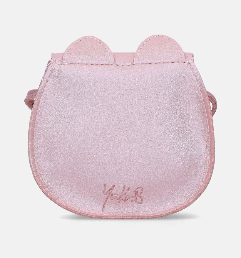 Yuko B Leonie Cat Roze Crossbody Tas voor meisjes (341899)