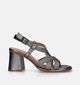 Regarde Le Ciel Perla Zilveren Sandalen Met Blokhak voor dames (341240)