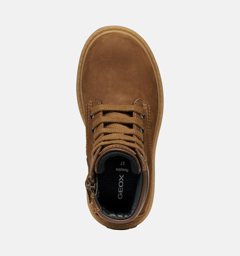 Geox Shaylax Toffee Bruine Boots voor meisjes, jongens (376263) - geschikt voor steunzolen
