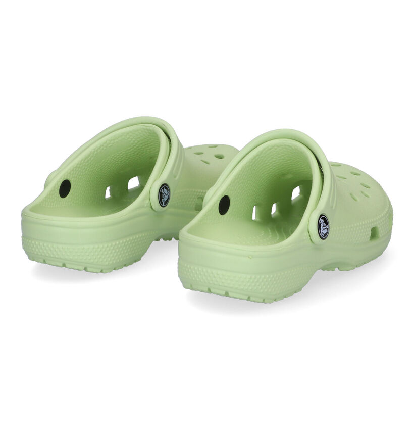 Crocs Classic Clog Nu-pieds en Bleu pour filles, garçons (307767)