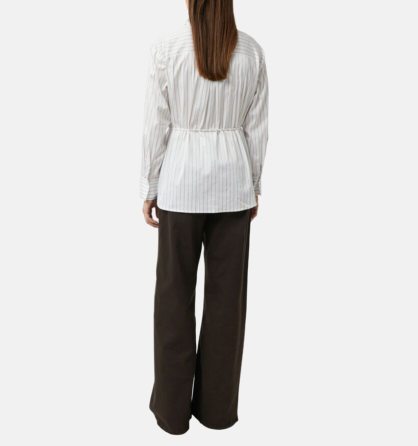 comma Blouse en Blanc pour femmes (366552)