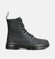Dr. Martens Combs Boots &agrave; lacets en Noir pour hommes (378037) - pour semelles orthop&eacute;diques