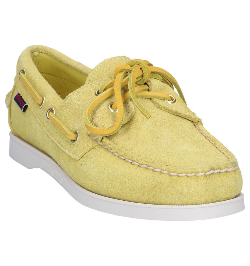 Sebago Dockside Beige Bootschoenen voor dames (324096)