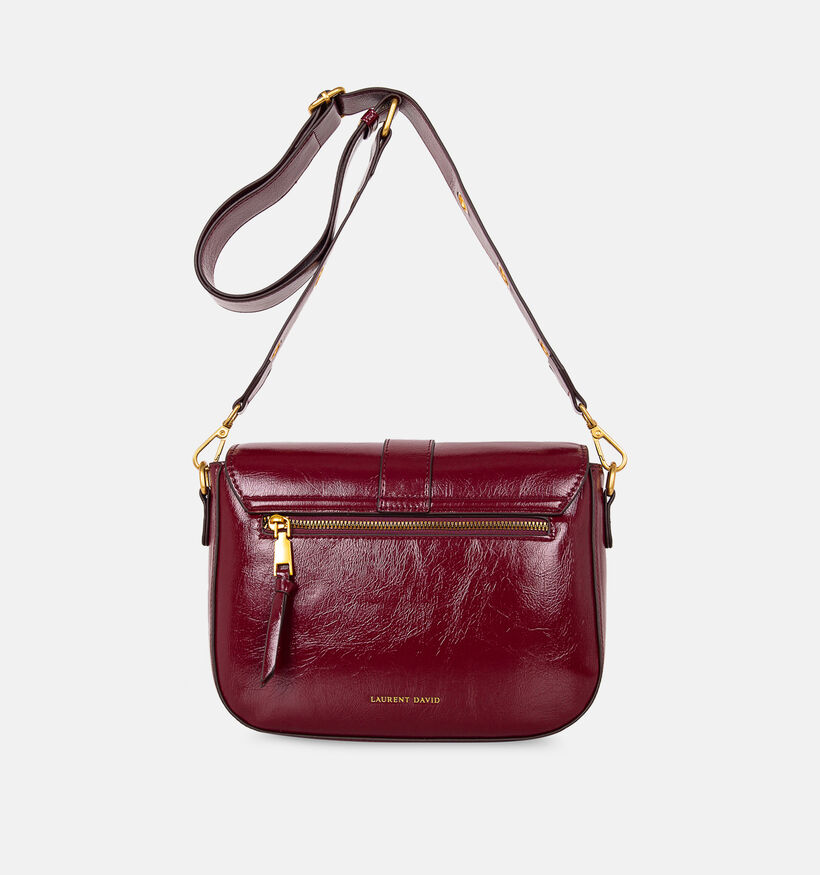 Laurent David Bordeaux Crossbodytas voor dames (381468)