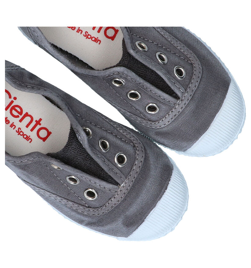 Cienta Blauwe Slip-ons voor jongens, meisjes (340020) - geschikt voor steunzolen