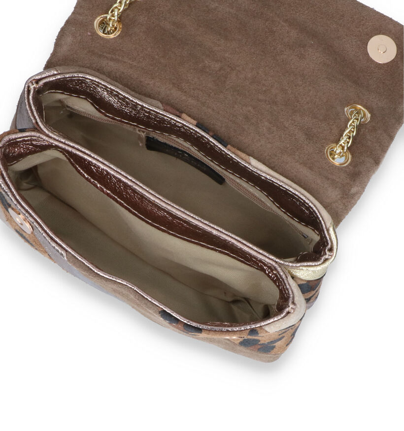 Charm London Elisa Bruine Crossbody tas voor dames (333158)