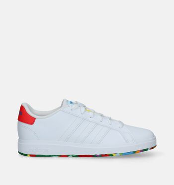 adidas Grand Court Low Sneakers Cloud White/ Dark Blue/ Gum/Off White / Collegiate Green / Court Green/Cloud White/Cloud White/Bright Red/Shadow Navy/ Cloud White/ Gum/dark blue/ bright royal/ GUM10