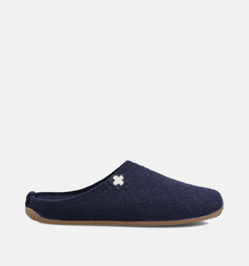 Living Kitzbühel Donkerblauwe Pantoffels voor dames (364880) - geschikt voor steunzolen