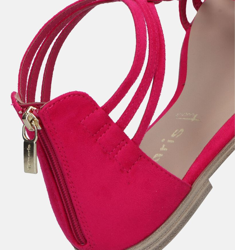 Tamaris Sandales avec talon fermé en Fuchsia pour femmes (338262)