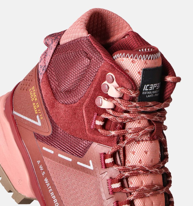 ICEPEAK Alei MS Chaussures de trekking en Rouge pour femmes (355769)