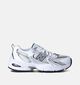 New Balance 530 Baskets en Blanc pour filles, garçons (353446) - pour semelles orthopédiques