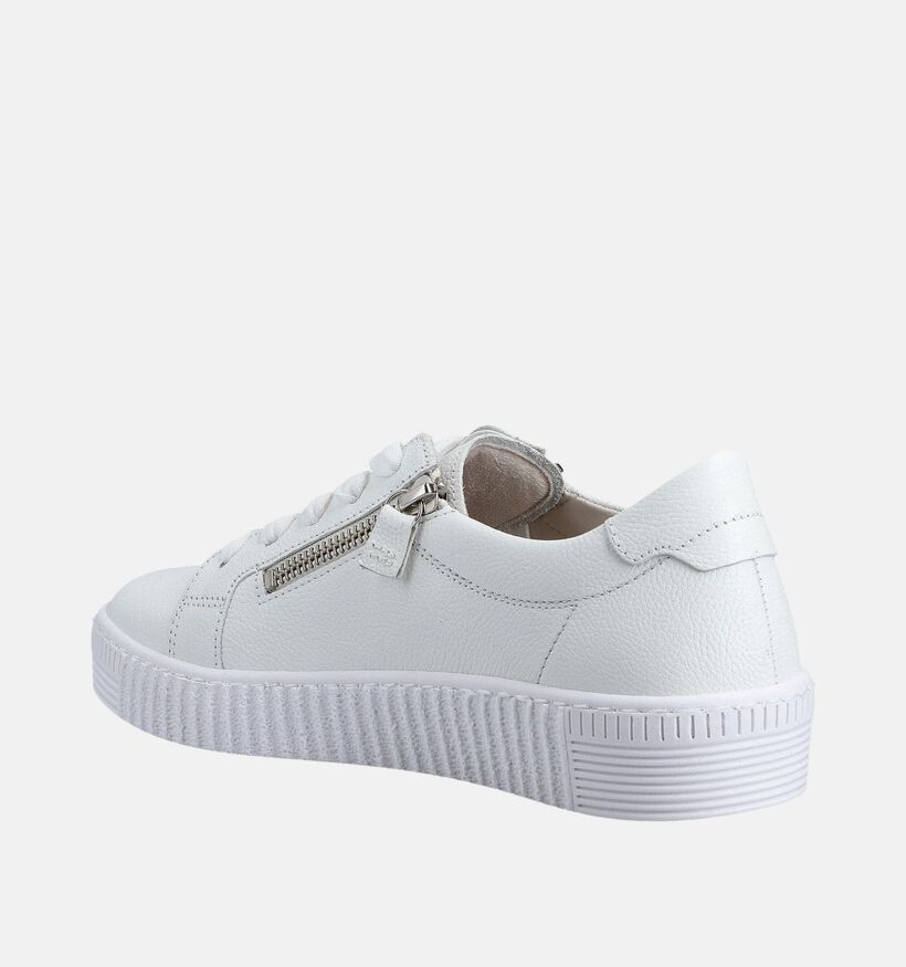 Gabor Baskets en Blanc pour femmes (368351) - pour semelles orthopédiques