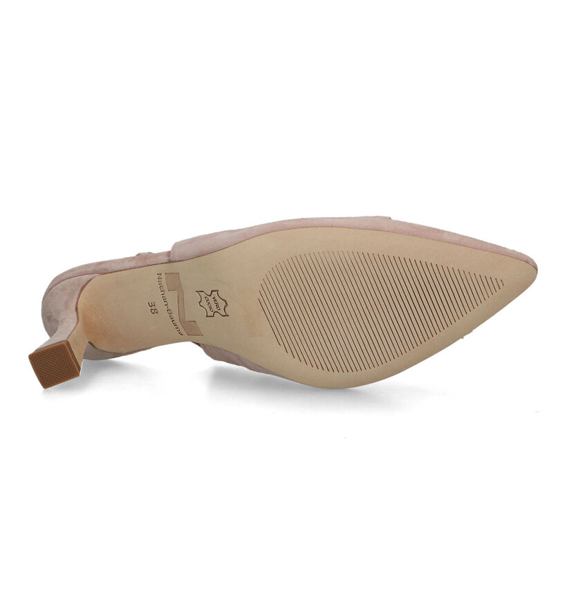 Nathan-Baume Escarpins slingback en Rose pour femmes (324690)