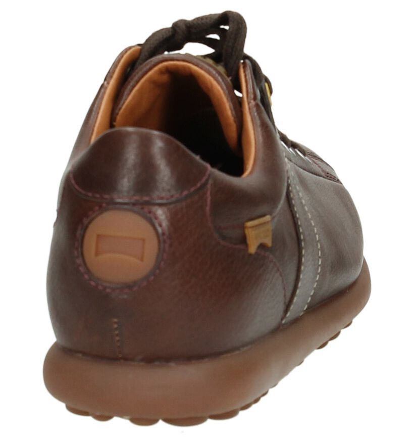 Camper Chaussures basses en Marron en cuir (168852)