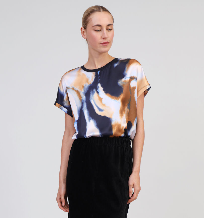 comma Blouse en Bleu pour femmes (348503)