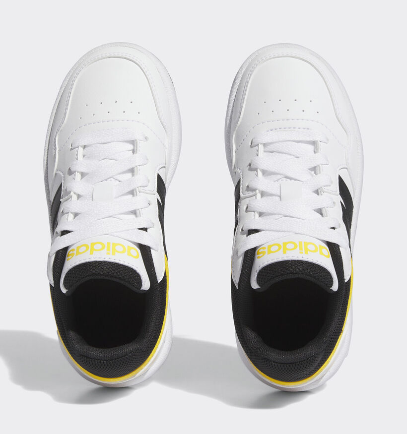 adidas Hoops 3.0 Baskets en Blanc pour filles, garçons (361509)