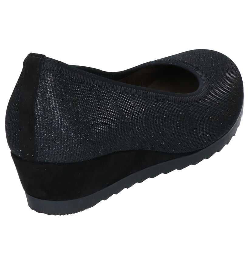 Gabor Easy Walking Escarpins en Noir en textile (260208)