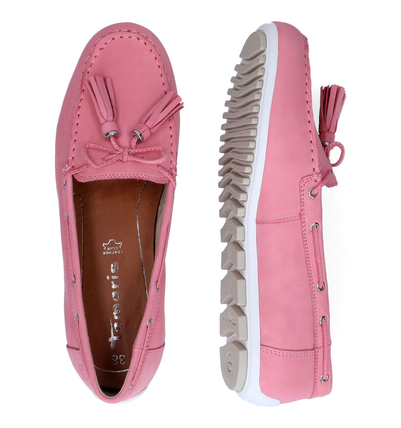 Tamaris Mocassins en Rose pour femmes (306371) - pour semelles orthopédiques