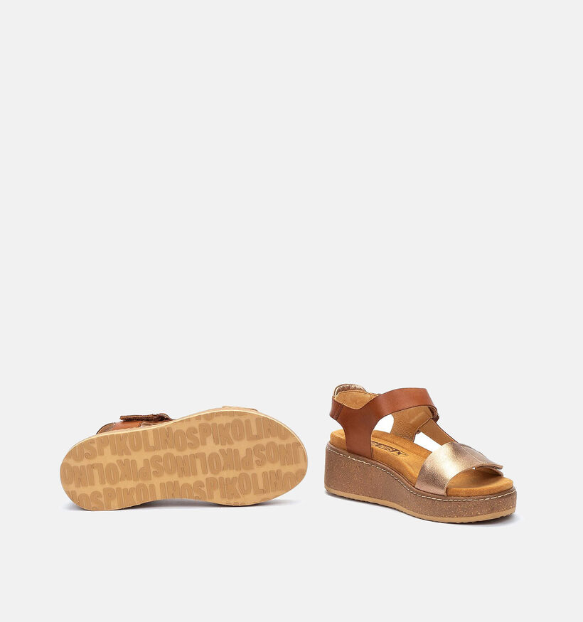 Pikolinos Alzira Cognac Sandalen voor steunzolen voor dames (354663) - geschikt voor steunzolen