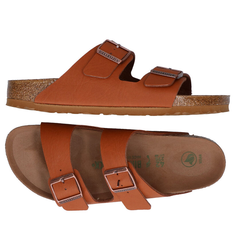 Birkenstock Arizona Zwarte Slippers voor heren (213368)