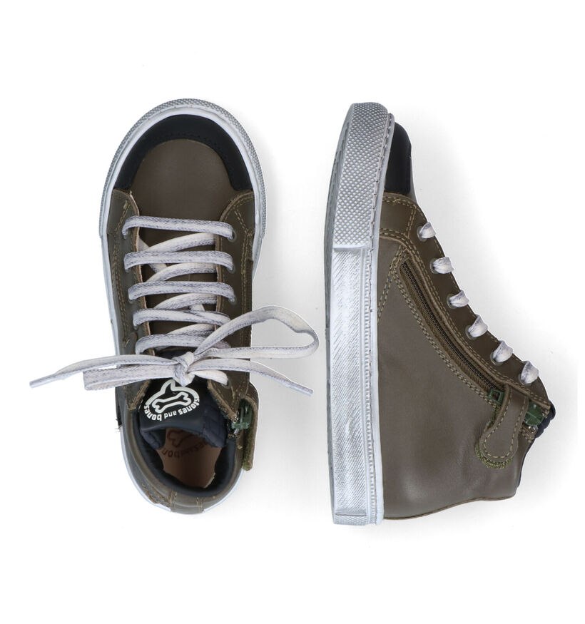 STONES and BONES Dinot Chaussures Hautes en Cognac pour garçons (313857)