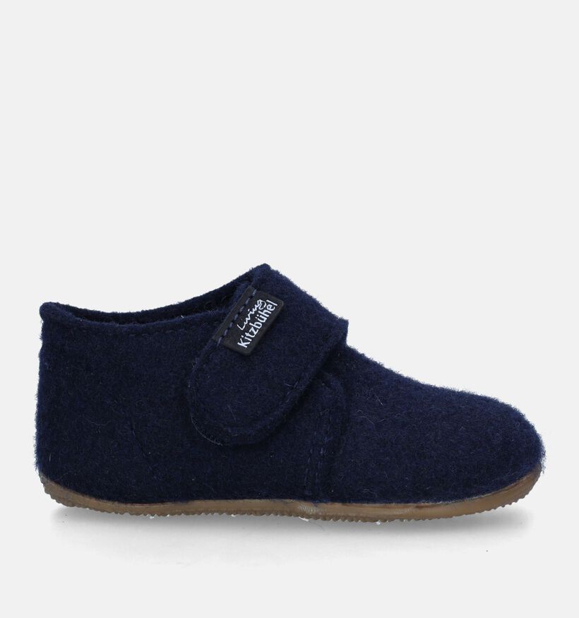 Living Kitzbühel Pantoufles pour bébé en Bleu foncé pour garçons, filles (331472)