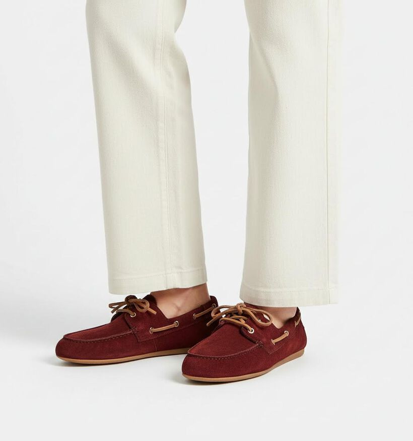 Tango Jeanne Chaussures bateau en Bordeaux pour femmes (375018)