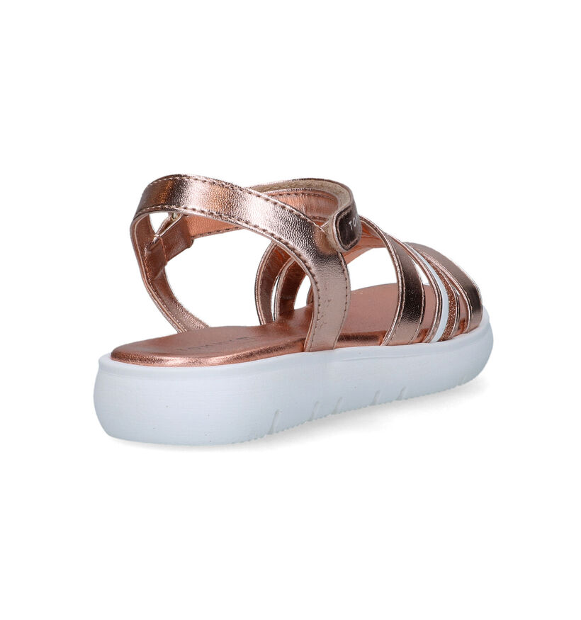 Tommy Hilfiger Sandales en Or rose en simili cuir (321582)