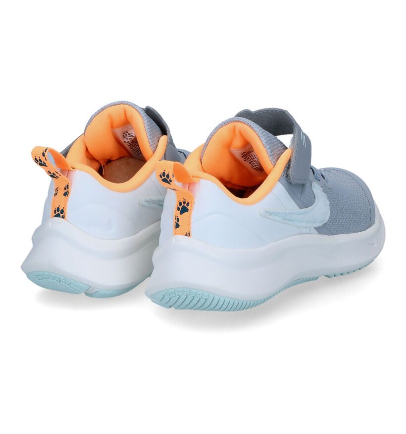 Nike Star Runner Grijze Sneakers voor jongens, meisjes (316313)