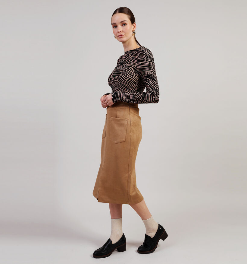 Vila Brina Jupe en Beige pour femmes (361347)