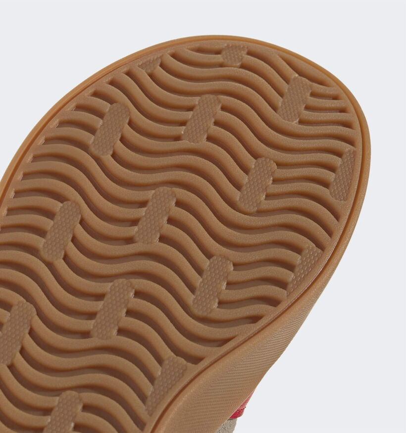 adidas VL Court 3.0 Baskets basses en Kaki pour gar&ccedil;ons (372748)