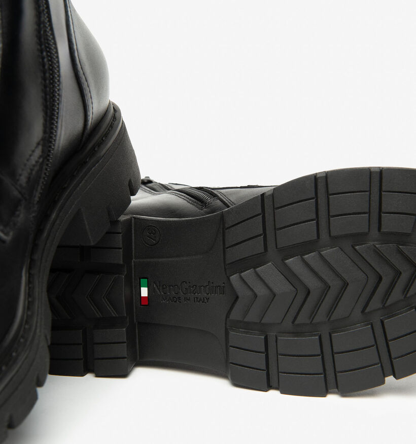 NeroGiardini Boots à lacets en Noir NeroGiardini Boots à lacets en Noir pour femmes (363948)