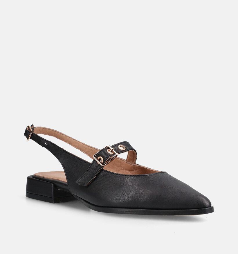 Tango Lesia Ballerines Slingback en Noir pour femmes (375549)