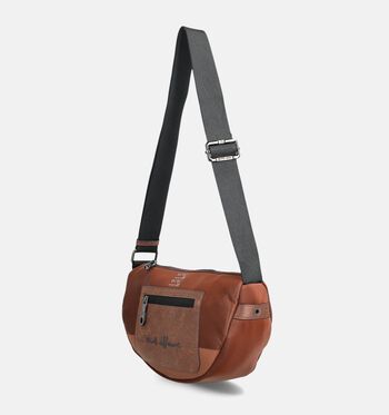 Pepe Moll Crossbody tassen Zwart/Bruin/Roze