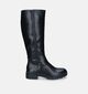 Tamaris Bottes hautes en Noir pour femmes (346620)