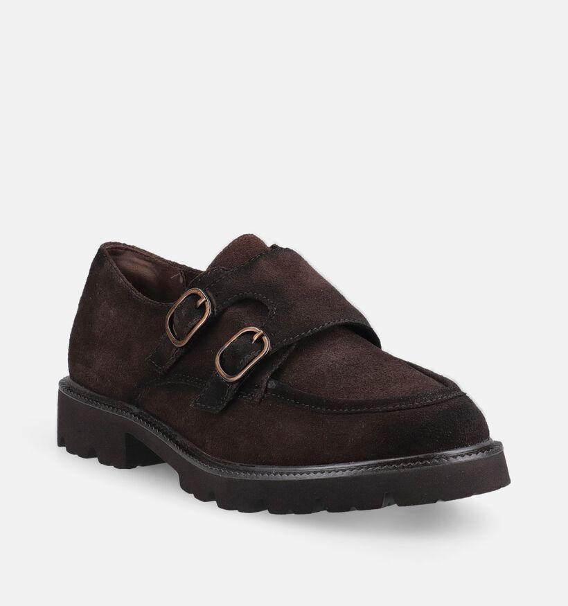 Tamaris Comfort Donkerbruine Lage Schoenen voor dames (376343) - geschikt voor steunzolen