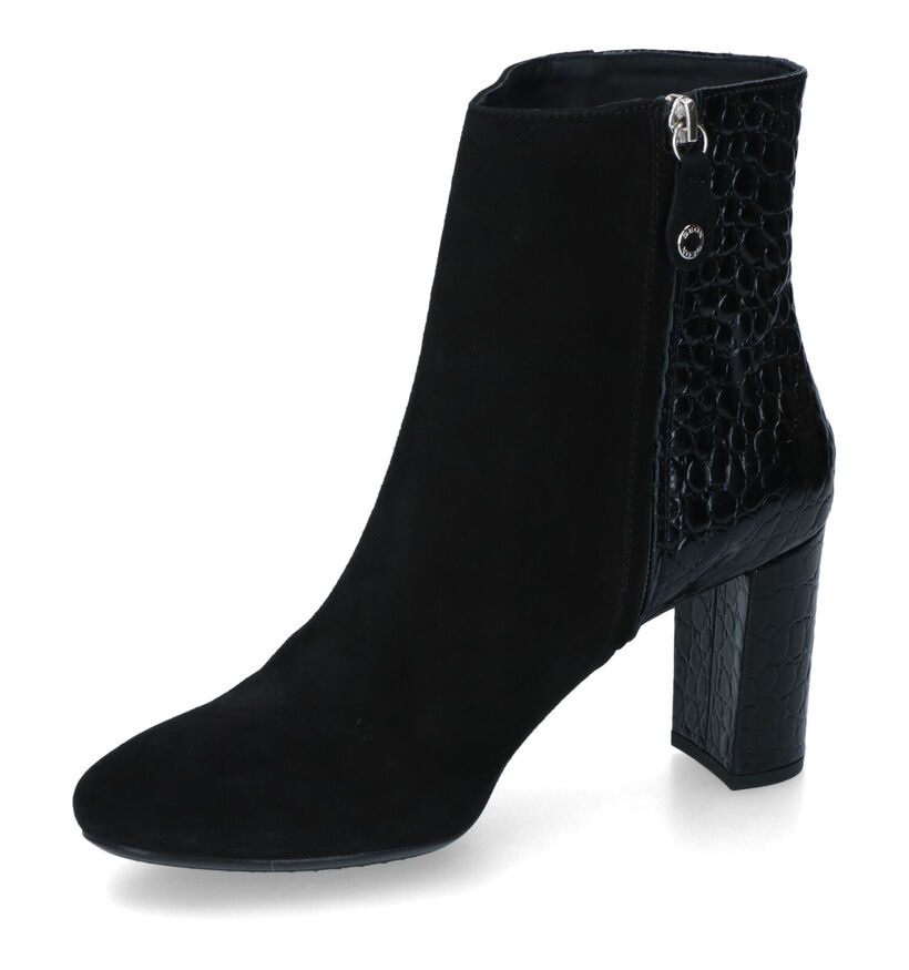 Geox Pheby Bottillons en Noir pour femmes (316162)